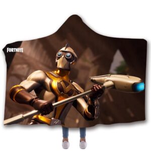 Fortnite Hooded Blankets - Fortnite Machine Warrior Fleece Hooded Blanket