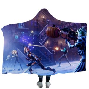 Fortnite Hooded Blankets - Fortnite Shuriken Master Llamurai Fleece Hooded Blanket