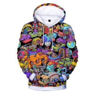 Fortnite Hoodies - Alien Space Station 3D Hoodie