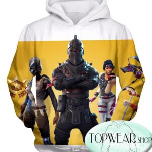 Fortnite Hoodies - Epic Games Legendary Orange 3D Hoodie