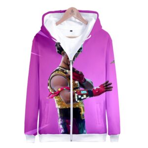 Fortnite Hoodies - Fortnite Funk Ops 3D Zip Up Hoodie