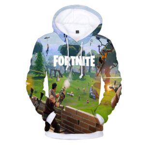 Fortnite Hoodies - Fortnite Hero Battle Mode 3D Hoodie