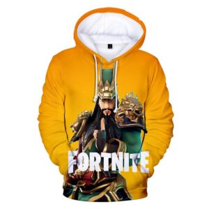 Fortnite Hoodies - Fortnite Season 7 NEW Hero Character Guan Yu 3D Hoodie
