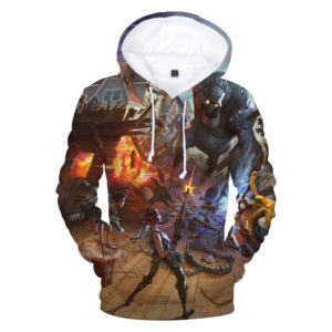 Fortnite Hoodies - Game Undead Monster 3D Hoodie