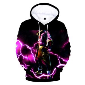 Fortnite Hoodies - Legendary Sky Fox Drift 3D Hoodie