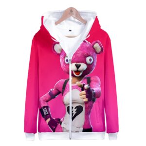 Fortnite Hoodies - Love Ranger 3D Zip Up Hoodie