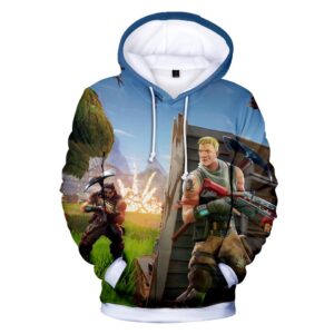 Fortnite Hoodies - Star-Spangled Trooper Soldier 3D Hoodie