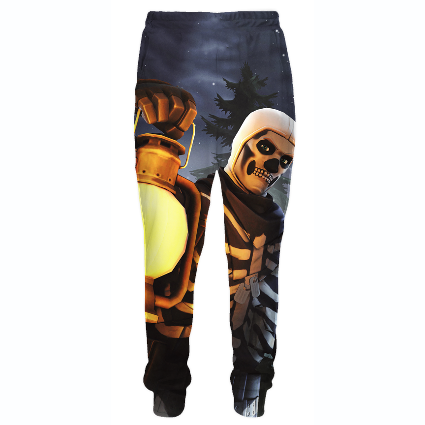 Fortnite Skull Trooper Hoodies - Light Yellow Pullover Hoodie - Image 6
