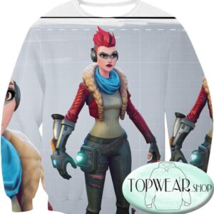 Fortnite Sweatshirts - Battle Royale Team Game 3D Sweatshirt