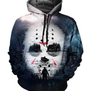 Friday the 13th Hoodies - Pullover Black Hoodie