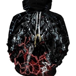 Fullmetal Alchemist Brotherhood Hoodies - Pullover Black Eye Hoodie