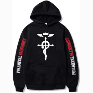 Fullmetal Alchemist Hoodie Anime Edward Elric Sweatshirt Fashion Harajuku All-Match Pullover