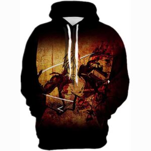Fullmetal Alchemist Hoodies 3D Printed Pullovers Casual Pouch Pocket Drawstring Hoodies