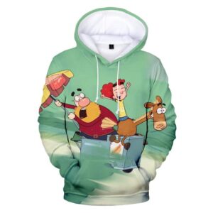Funny 3D Printed Hooded Pullover - Cartoon It's Pony Hoodies