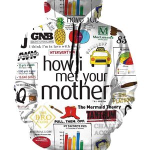 Funny How I Meet Your Mom Hoodies - Pullover White Hoodie
