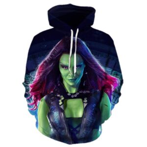 Galaxy Guard Hoodie - 3D Anime Sweatshirt