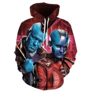 Galaxy Guard Hoodie - 3D Anime Sweatshirt