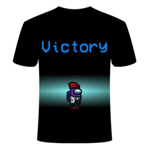 Game Among Us 3D Printed Round Neck Breathable T-Shirt