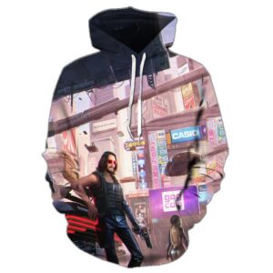 Game Cyberpunks 2077 Hoodies Pullovers