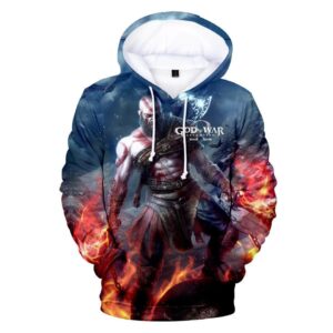Game God Of War 3D Print Hoodies - Fashion Sweatshirt Pullover