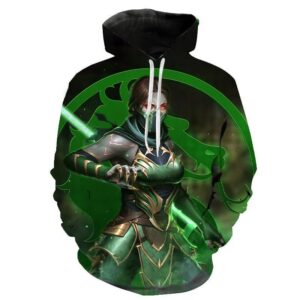 Game Mortal Kombat Hoodies - Unisex Kitana 3D Printed Sweatshirt