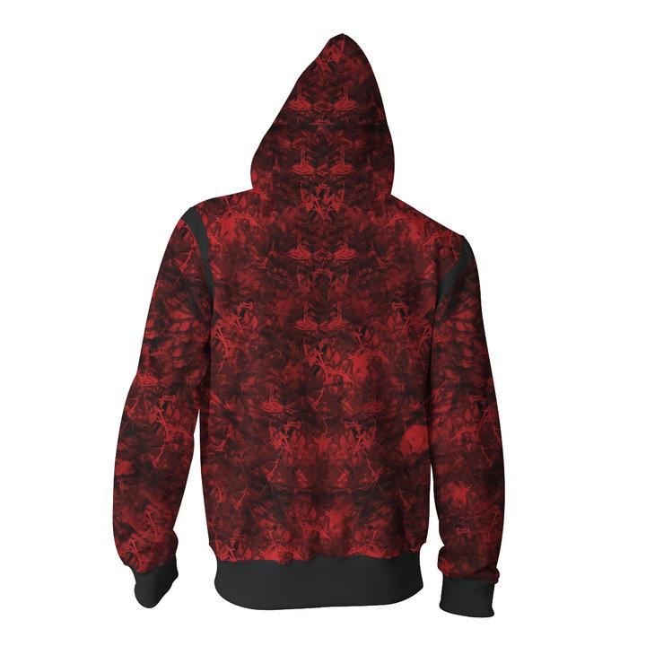 Spiderman Hoodies - Venom Vs. Carnage 3D Zip Up Hoodie - Image 2