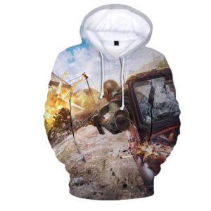 Game PUBG Playerunknown's Battlegrounds 3D Print Hoodies