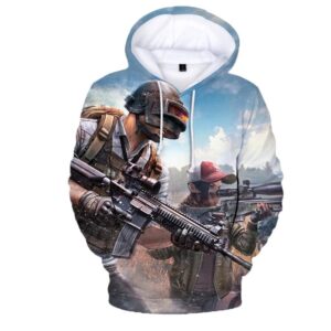 Game PUBG Playerunknown's Battlegrounds 3D Print Hoodies