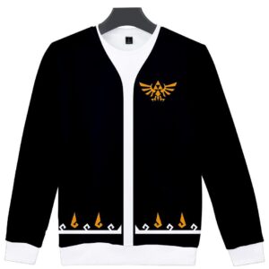 Game The Legend of Zelda Anime Link Majora's 3D Crewneck Sweatshirt