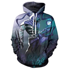 Game Valorant Hoodies - Omen 3D Unisex Hooded Pullover Sweatshirt