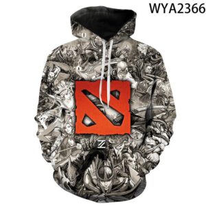 Games Dota 2 3D Printed Hoodies - Fashion Sweatshirts Hooded Pullover