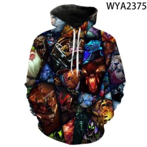 Games Dota 2 3D Printed Hoodies - Fashion Sweatshirts Hooded Pullover