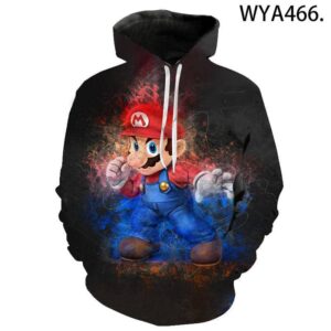 Games Super Mario 3D Hoodies - Super Smash Bros Sweatshirts