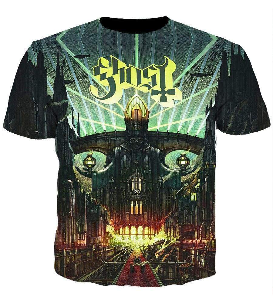 Ghost Hoodies - Pullover Black Hoodie - Image 4
