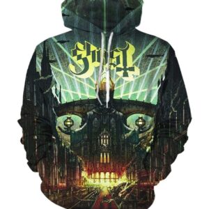 Ghost Hoodies - Pullover Black Hoodie