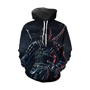 Ghost of Tsushima Hoodies - Jin Sakai 3D Hooded Pullover Jumper