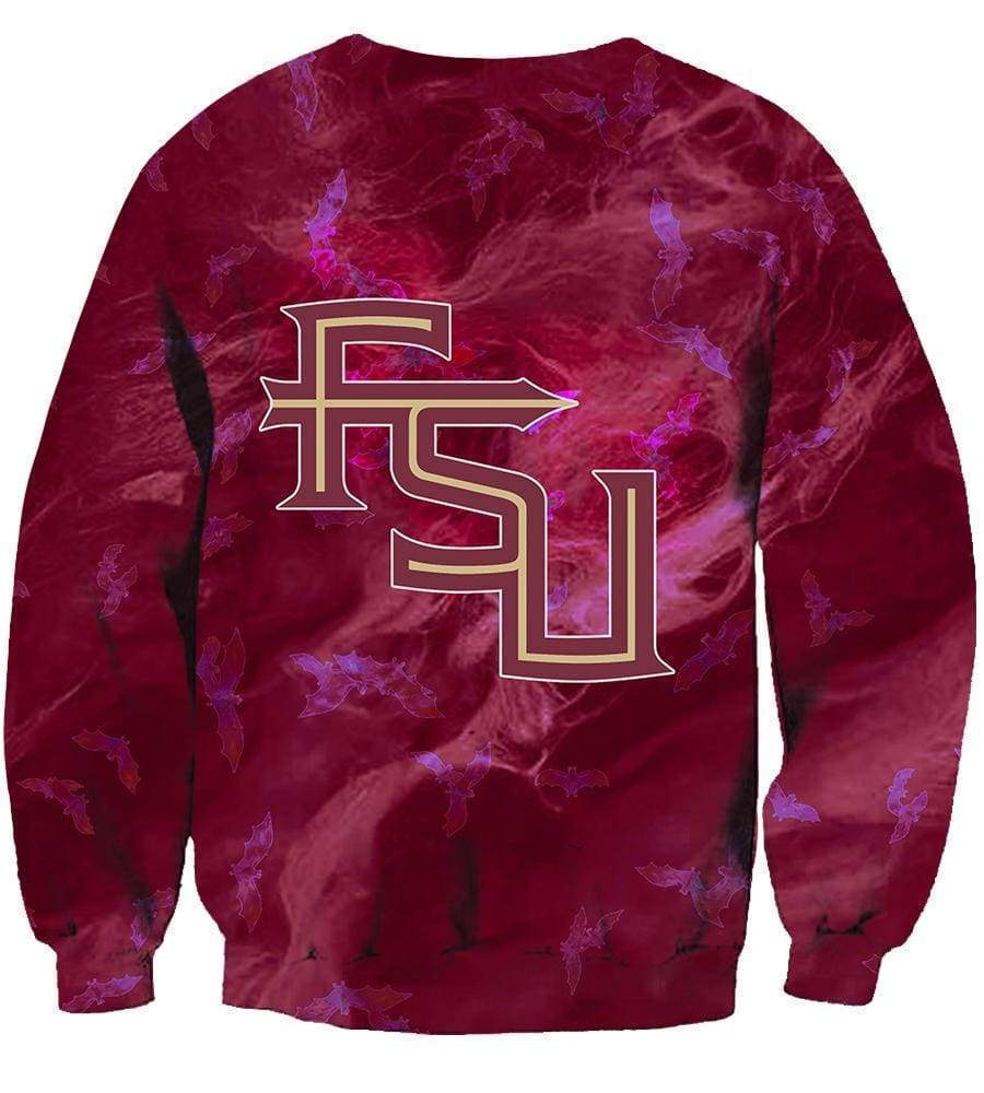 God Florida State Seminoles Hoodies - Pullover Red Hoodie - Image 6