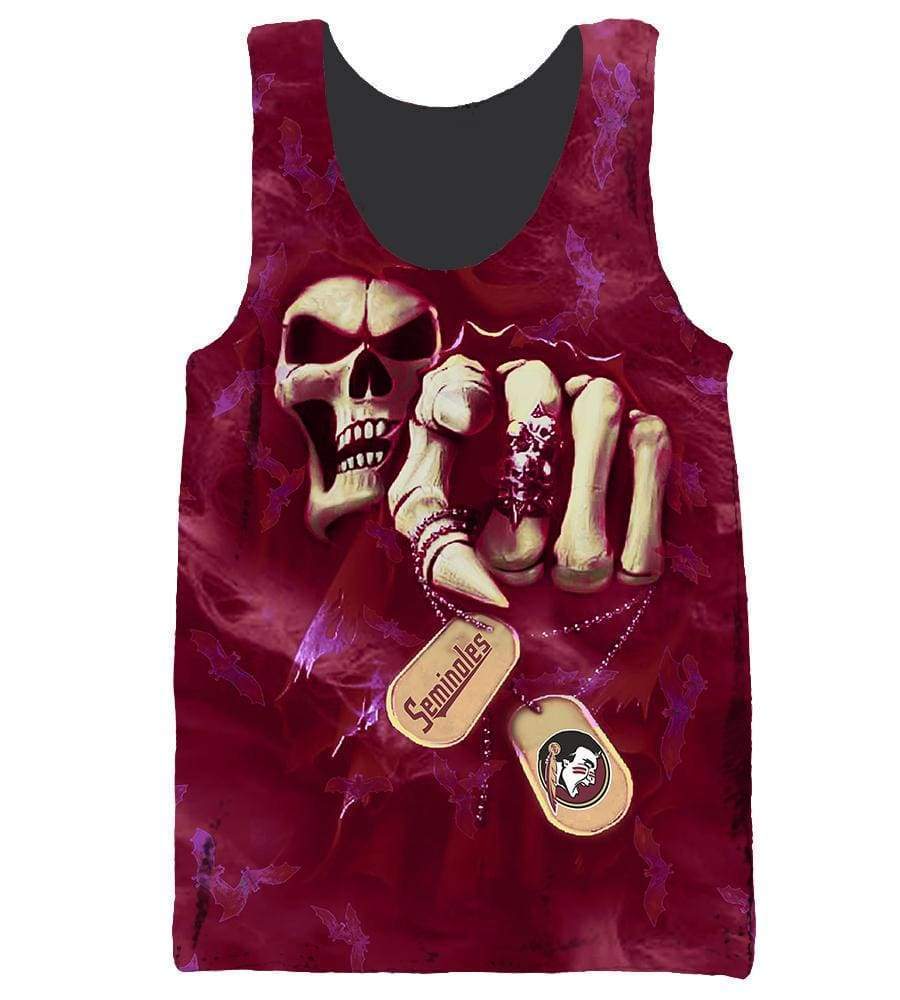 God Florida State Seminoles Hoodies - Pullover Red Hoodie - Image 9