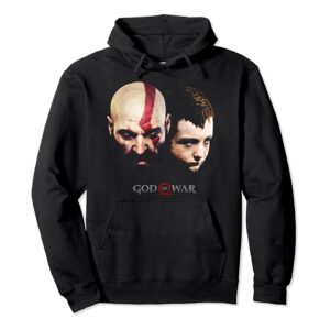 God of War Hoodie - Casual God of War Kratos and Son Black Hooded Sweatshirt