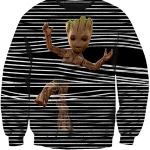 Groot funny - 3D Hoodie, Zip-Up, Sweatshirt, T-Shirt
