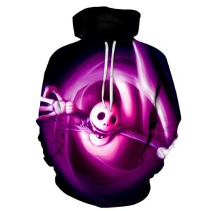Halloween Jack flight 3D Printed Hoodie