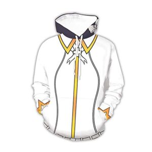 Helltaker Hoodies -Azazel Unisex 3D Pullover Hooded Sweatshirt
