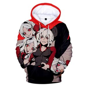 Helltaker Hoodies - Unisex 3D Pullover Hooded Sweatshirt