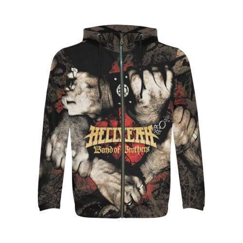 Hellyeah Hoodies - Pullover Unity Black Hoodie - Image 2