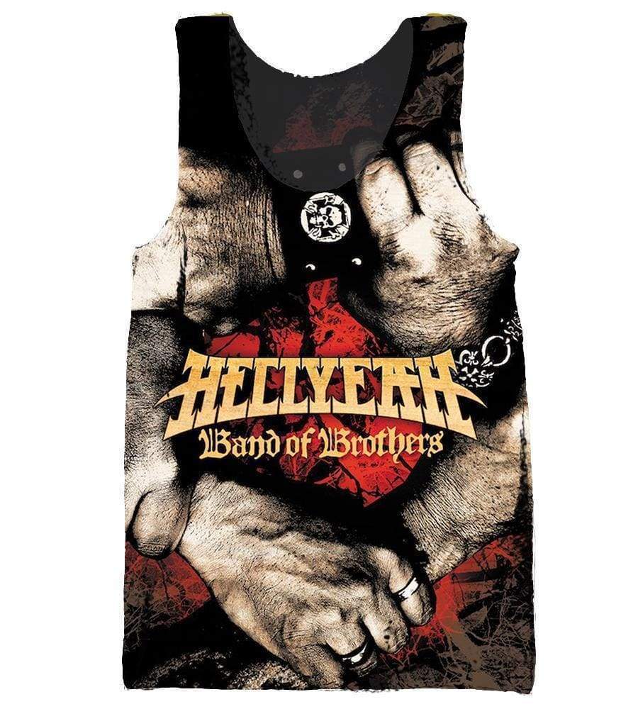 Hellyeah Hoodies - Pullover Unity Black Hoodie - Image 5