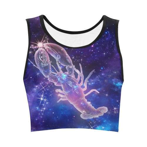 Horoscope Cancer Hoodies - Pullover Black Hoodie - Image 10
