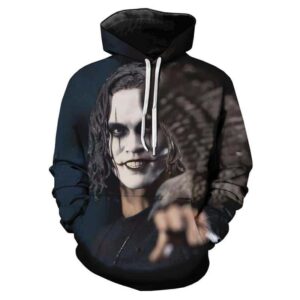Horror Movie 3D Printed Pullover - The Crow Eric Draven Hoodies