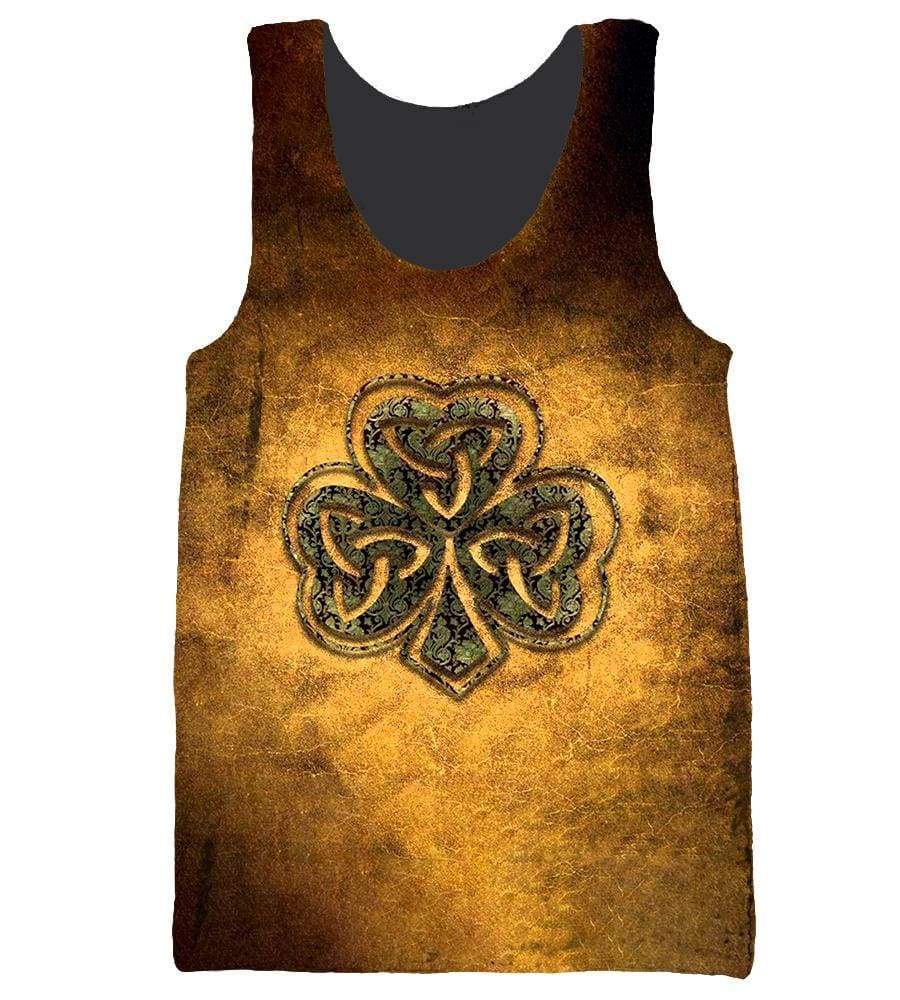 Irish Hoodies - Pullover Yellow Hoodie - Image 5