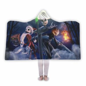 Jack Skellington Hooded Blankets - Skull Jack Hooded Blanket