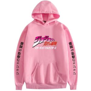 JoJo's Bizarre Adventure Hooded Sweatshirt Pullover - Unisex Costume Tracksuit